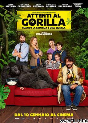 Affiche de film Attenti al gorilla
