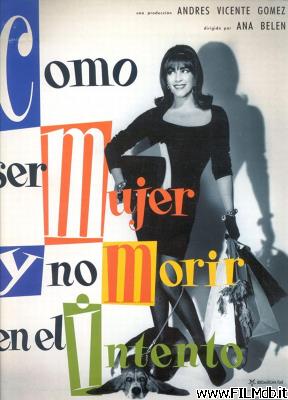 poster Cartel de la pelicula Como ser mujer y no morir en el intento