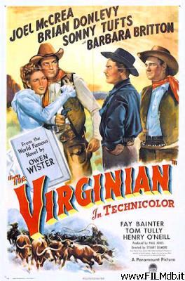 Cartel de la pelicula The Virginian