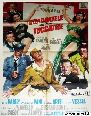 Affiche de film Guardatele ma non toccatele