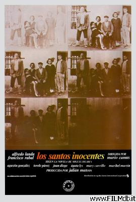Affiche de film Los santos inocentes