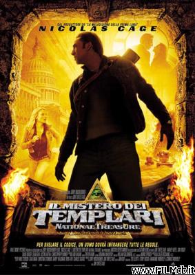 Affiche de film il mistero dei templari