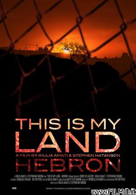 Cartel de la pelicula This is My Land... Hebron