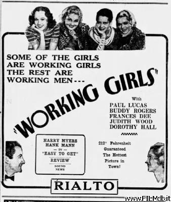 Locandina del film Working Girls