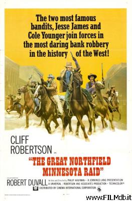 Poster of movie the great northfield, minnesota raid