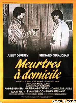 poster Affiche de film Meurtres à domicile