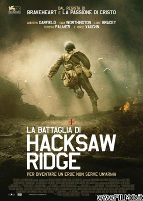 Cartel de la pelicula la battaglia di hacksaw ridge
