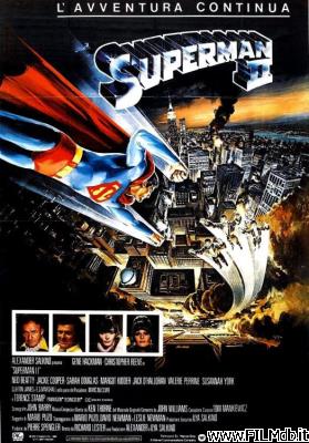 Locandina del film superman 2