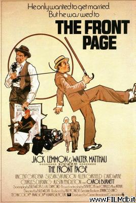 Poster of movie The Front Page