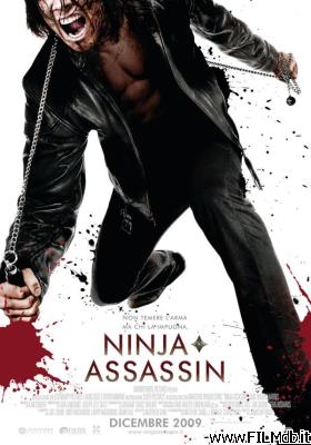 poster Affiche de film ninja assassin