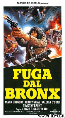poster Cartel de la pelicula fuga dal bronx