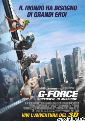 poster Cartel de la pelicula g-force - superspie in missione