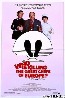 Poster of movie who is killing the great chefs of europe?