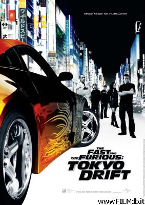 poster Affiche de film the fast and the furious: tokyo drift