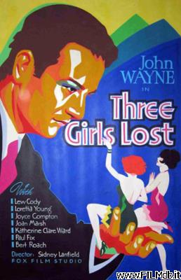 Affiche de film Three Girls Lost