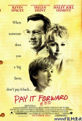 Affiche de film pay it forward