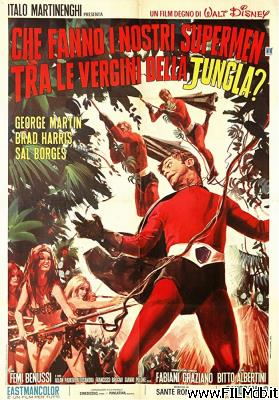 Poster of movie Che fanno i nostri supermen tra le vergini della giungla?