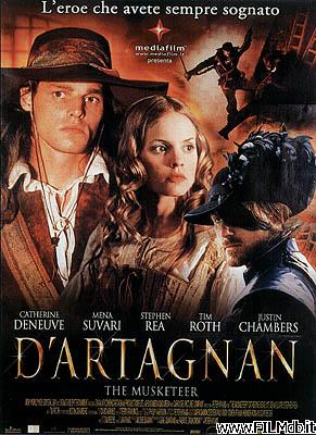Locandina del film d'artagnan