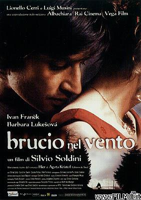 poster Locandina del film Brucio nel vento