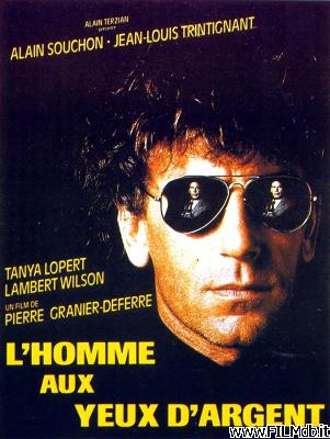 poster Affiche de film L'Homme aux yeux d'argent