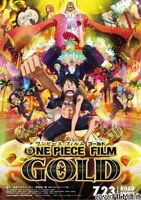 Cartel de la pelicula One Piece Gold - il Film