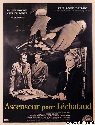 Cartel de la pelicula Ascensor para el cadalso