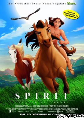 Cartel de la pelicula spirit cavallo selvaggio