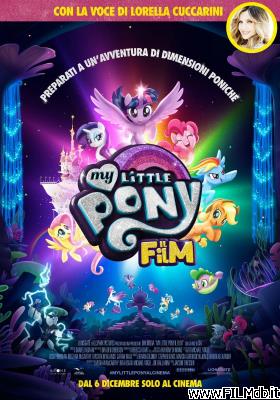 Cartel de la pelicula my little pony: il film