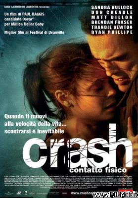 poster Locandina del film crash - contatto fisico