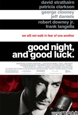 poster Poster of movie good night, and good luck.