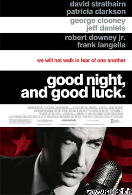 Poster of movie good night, and good luck.