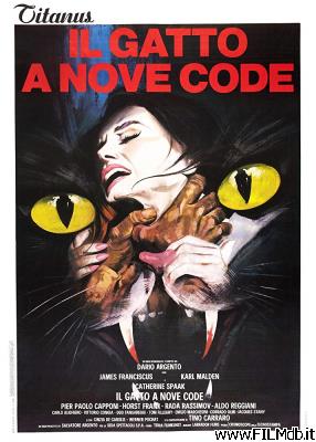 Locandina del film il gatto a 9 code