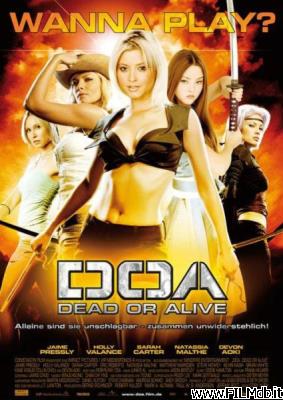 Locandina del film doa: dead or alive