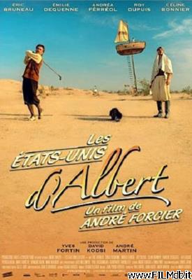 Affiche de film Les états-Unis d'Albert