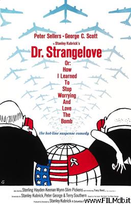 Cartel de la pelicula Il dottor Stranamore - Ovvero come ho imparato a non preoccuparmi e ad amare la bomba