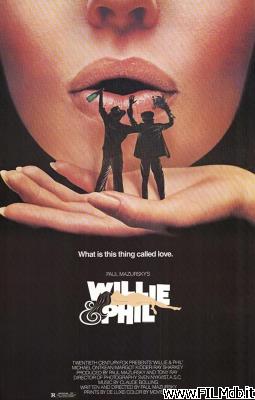 poster Cartel de la pelicula Willie y Phil (Una almohada para tres)