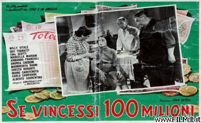 Poster of movie Se vincessi cento milioni