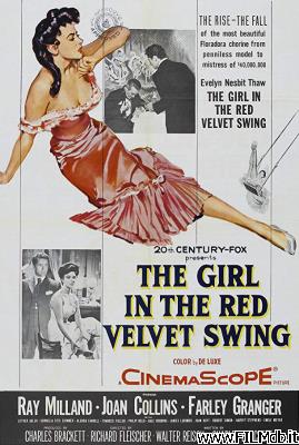 Poster of movie the girl in the red velvet swing