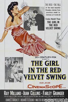 poster Poster of movie the girl in the red velvet swing