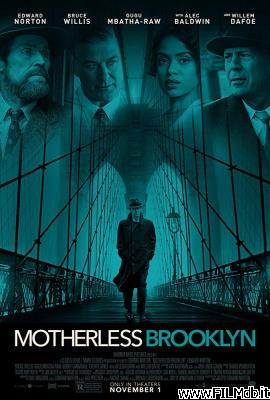 Cartel de la pelicula Motherless Brooklyn - I Segreti di una Città