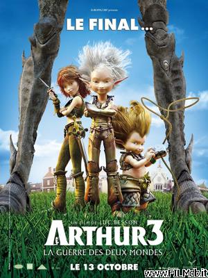 poster Cartel de la pelicula arthur e la guerra dei due mondi
