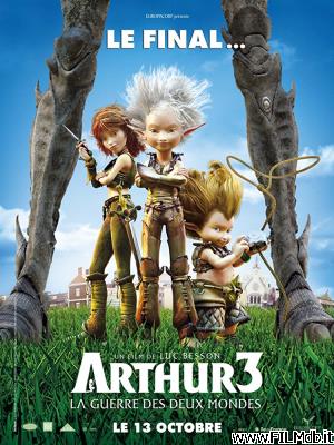 Affiche de film arthur et la guerre des deux mondes