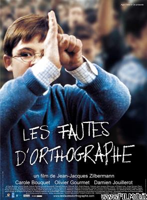 Affiche de film Les fautes d'orthographe