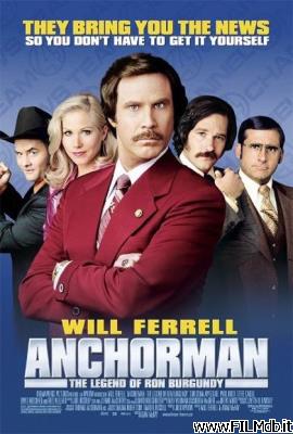 Affiche de film anchorman - la leggenda di ron burgundy