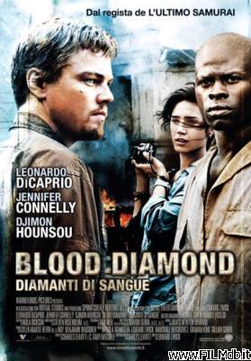 poster Affiche de film blood diamond