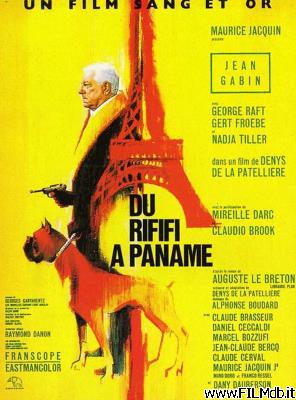 Affiche de film Du rififi à Paname