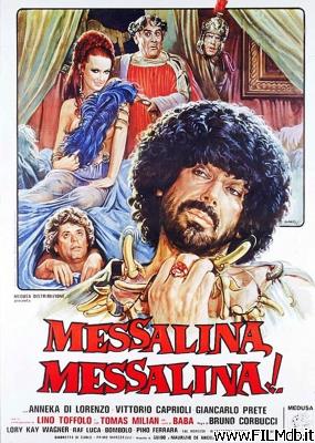 Affiche de film Messaline, impératrice et putain