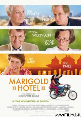 Affiche de film marigold hotel