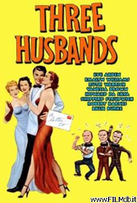 Cartel de la pelicula Three Husbands