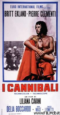 poster Affiche de film Les cannibales